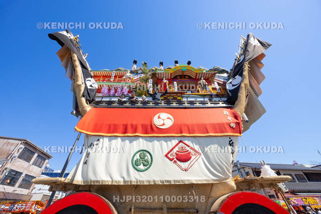 石川県 青柏祭 でか山(府中町)