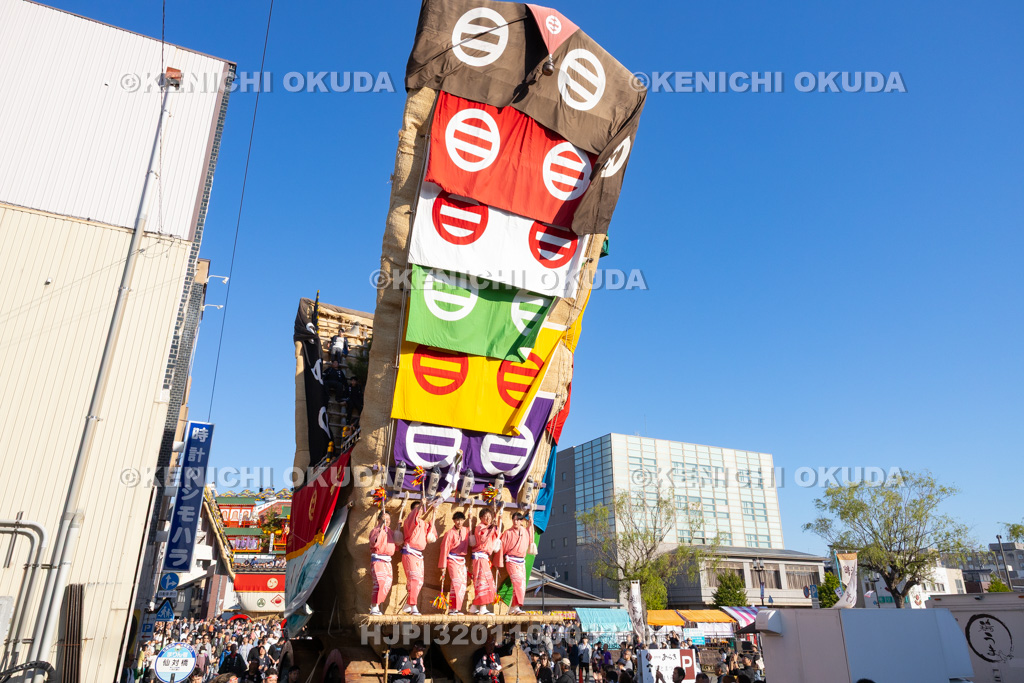 石川県 青柏祭 でか山(魚町)運行