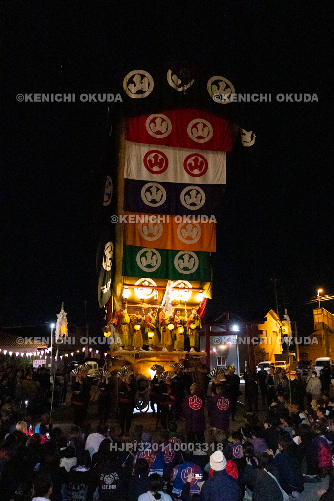 石川県 青柏祭 納め山(鍛冶町) 曳き付け唄