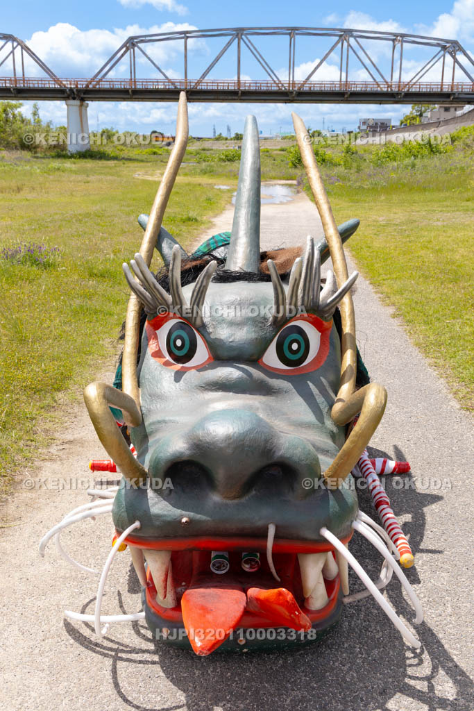 和歌山県 道成寺会式 大蛇の頭