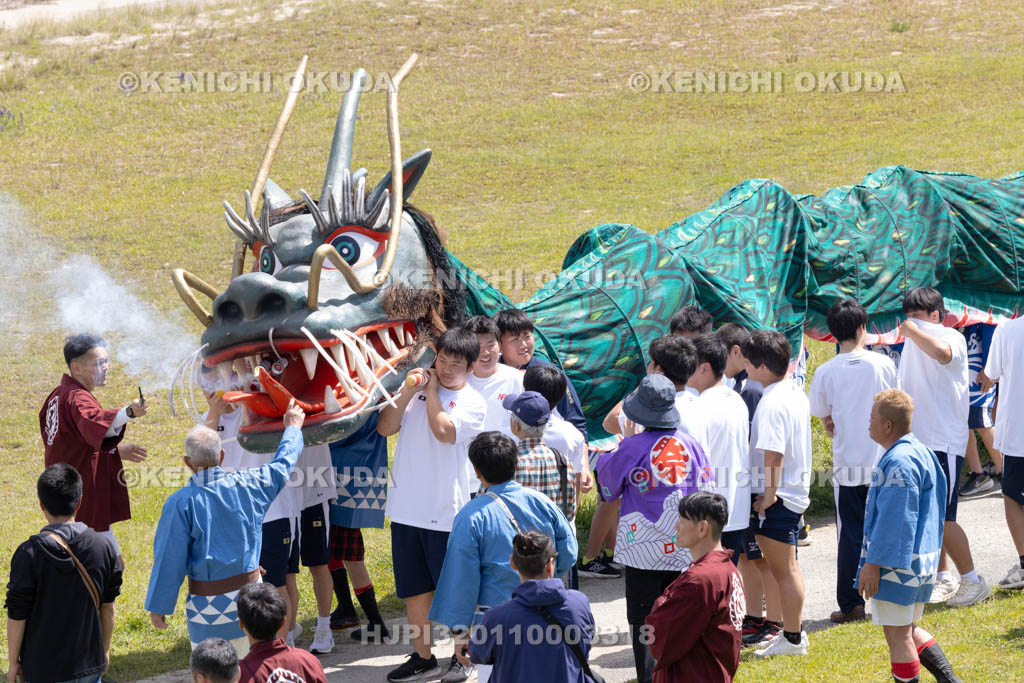 和歌山県 道成寺会式 大蛇