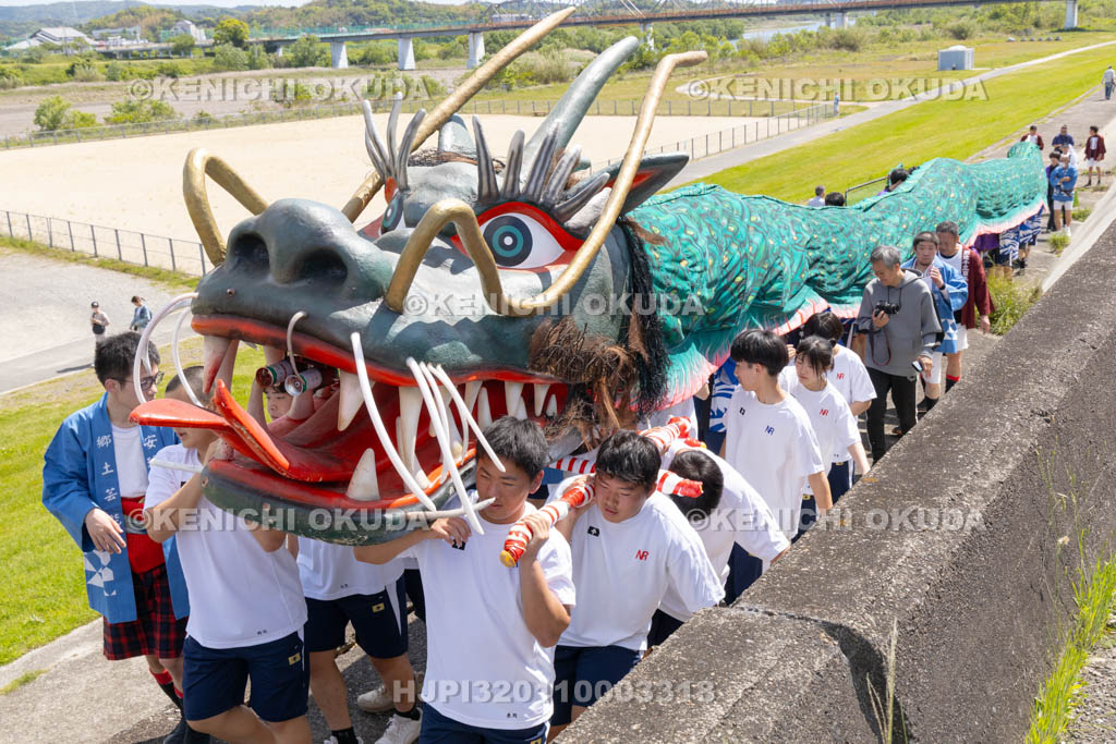 和歌山県 道成寺会式 大蛇