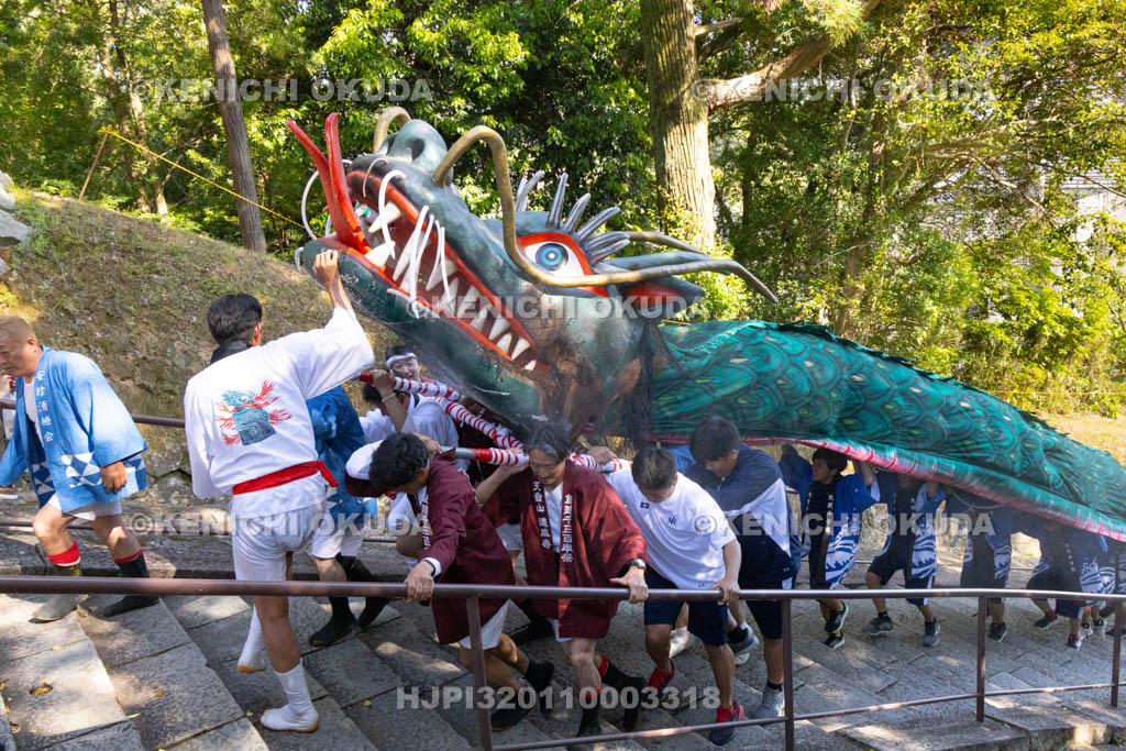 和歌山県 道成寺会式 大蛇