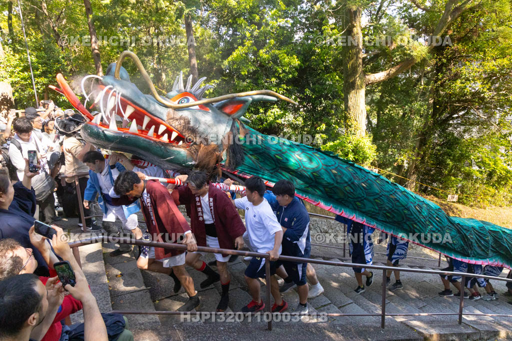 和歌山県 道成寺会式 大蛇