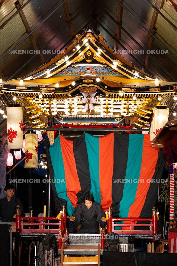 石川県　お旅まつり　曳山子供歌舞伎（寺町）　「伽羅先代萩　政岡忠義之段」　口上