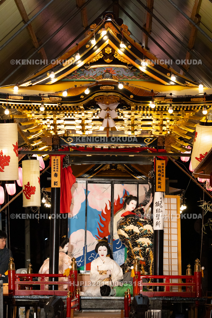 石川県 お旅まつり 曳山子供歌舞伎(寺町) 「伽羅先代萩 政岡忠義之段」