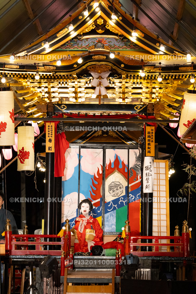 石川県 お旅まつり 曳山子供歌舞伎(寺町) 「伽羅先代萩 政岡忠義之段」