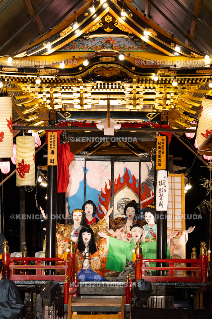 石川県 お旅まつり 曳山子供歌舞伎(寺町) 「伽羅先代萩 政岡忠義之段」