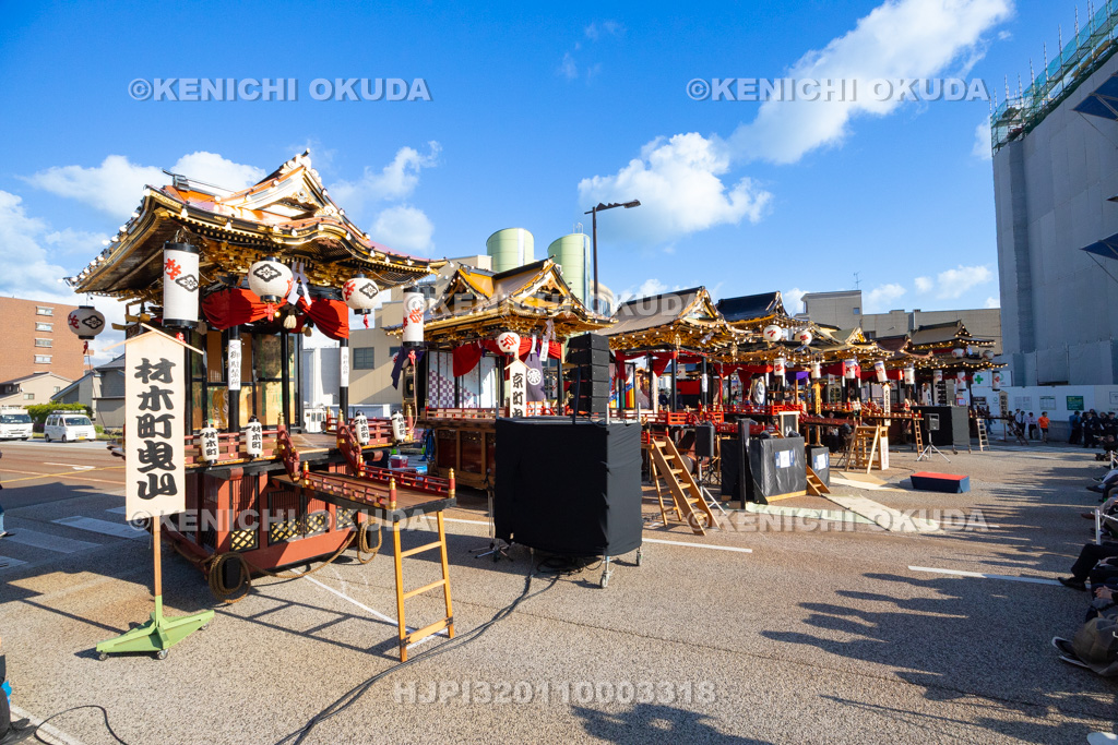 石川県 お旅まつり 曳山曳揃え