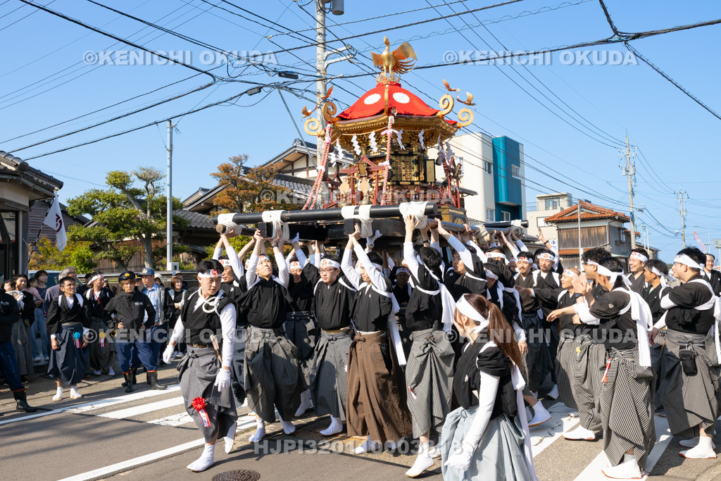 石川県　美川おかえり祭り　神幸祭　神輿渡御