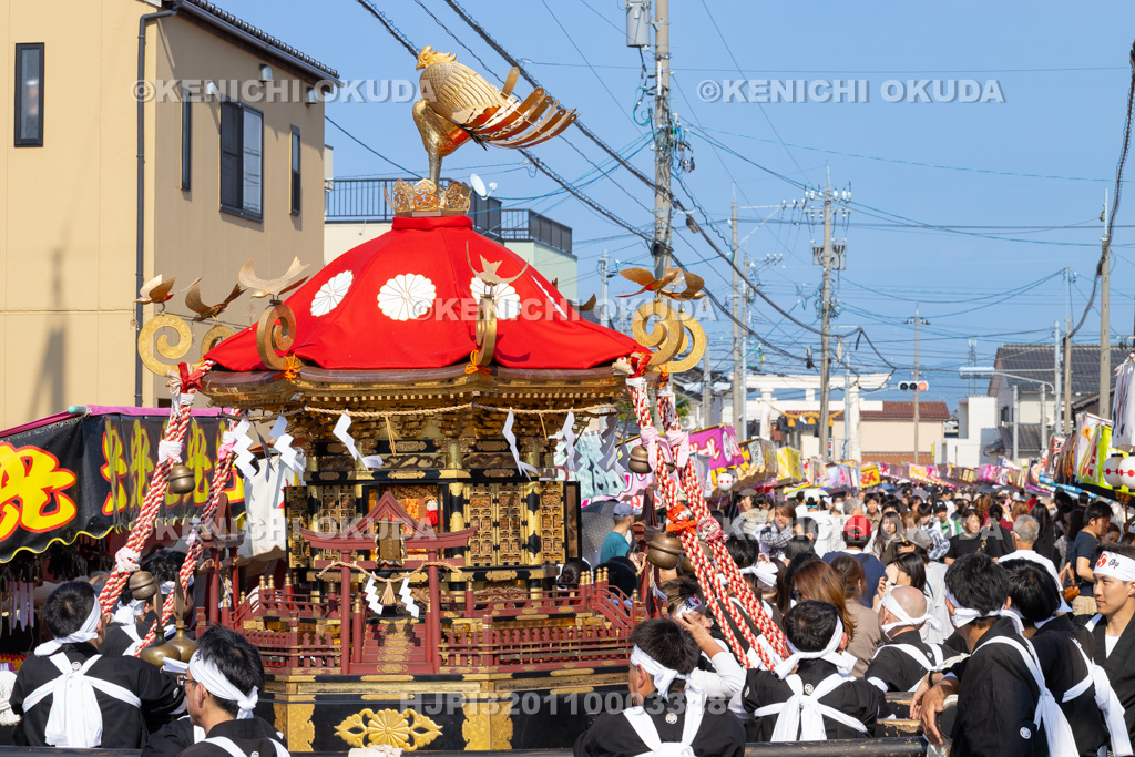 石川県　美川おかえり祭り　神幸祭　神輿渡御