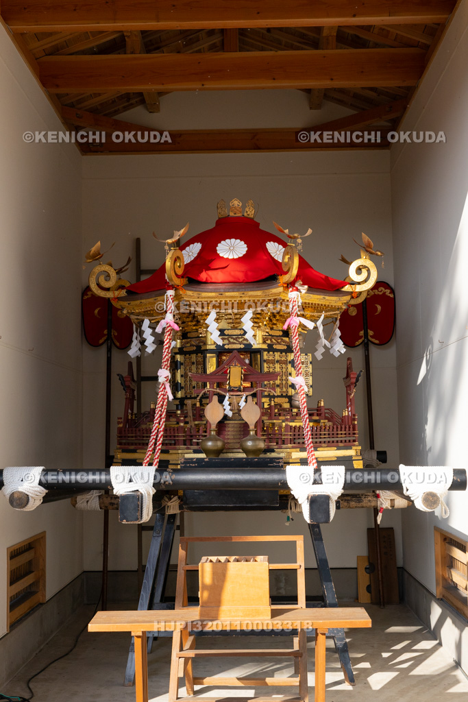 石川県 美川おかえり祭り 還幸祭 高浜御旅所(高浜宮殿) 神輿
