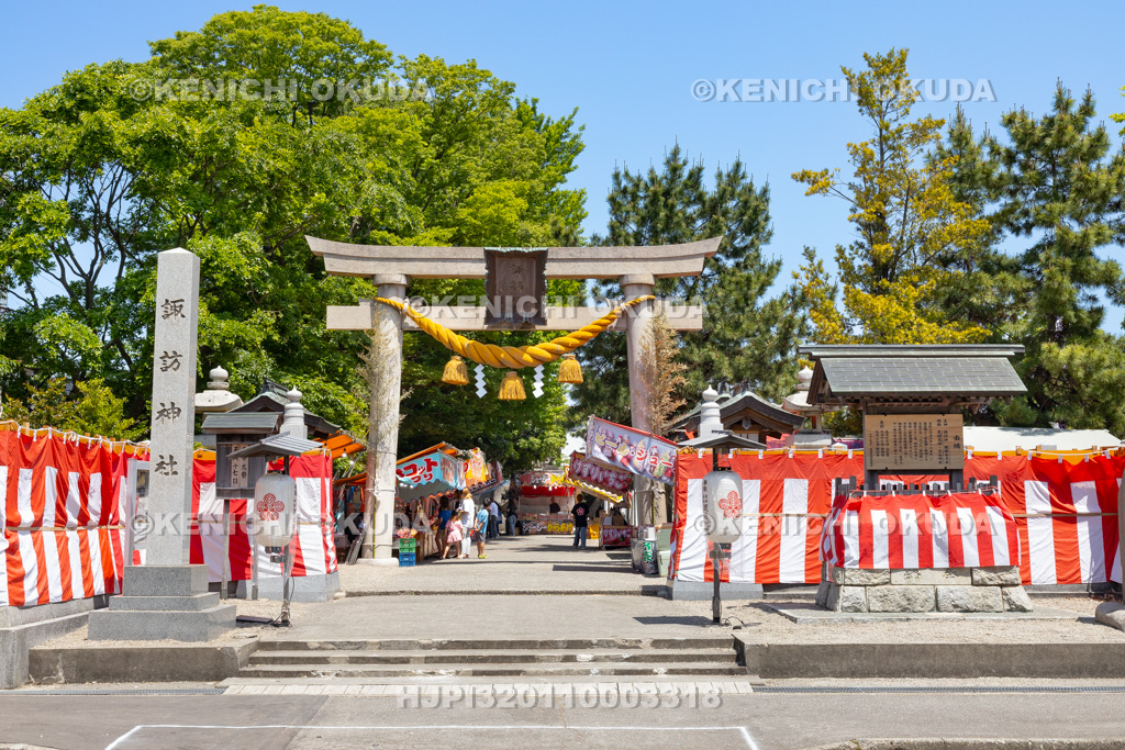 富山県　岩瀬曳山車祭　岩瀬諏訪神社