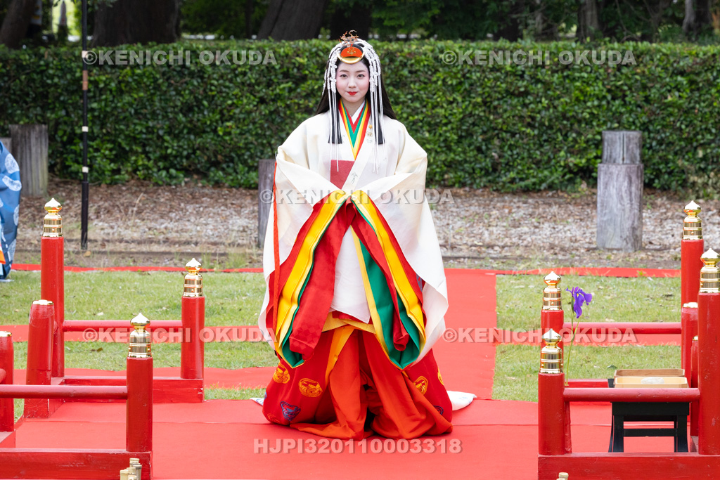 三重県　斎王まつり　出発式　斎王