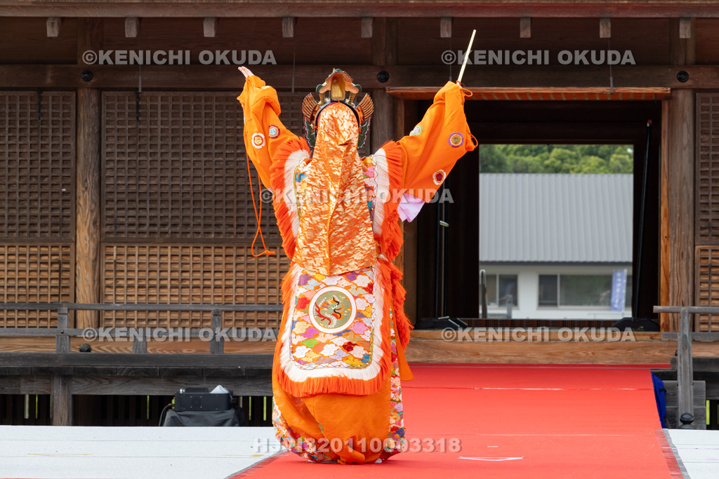 三重県 斎王まつり 奉納舞楽 陵王