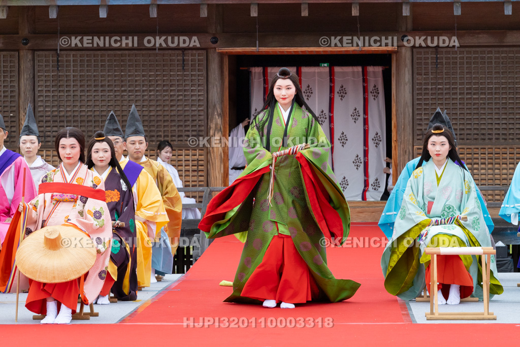 三重県 斎王まつり 社頭の儀 女別当
