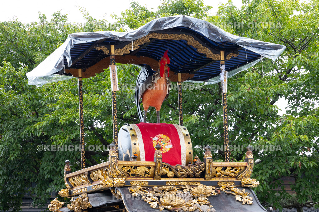 新潟県 村上大祭 宵祭り おしゃぎり(二番・大町)