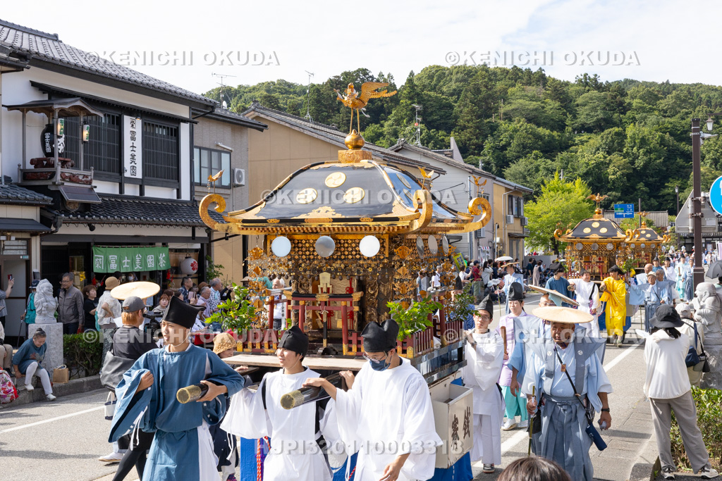 新潟県 村上大祭 本祭り 神輿渡御