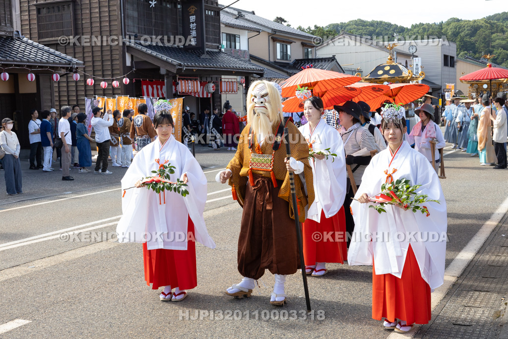 新潟県 村上大祭 本祭り 神輿渡御 猿田彦大神