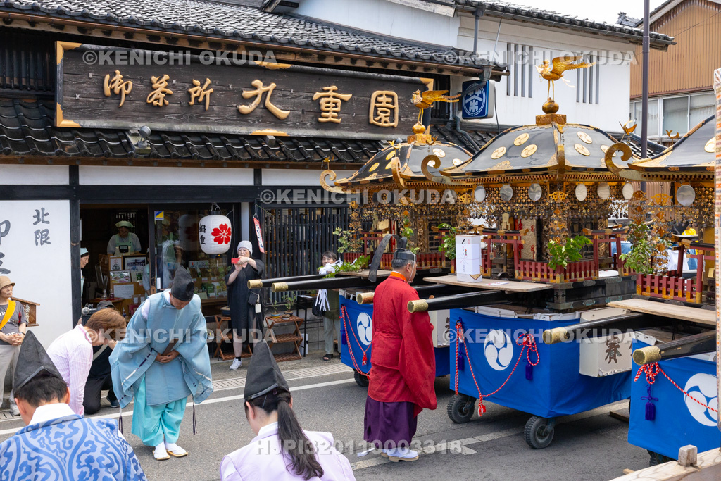 新潟県 村上大祭 本祭り お旅神事