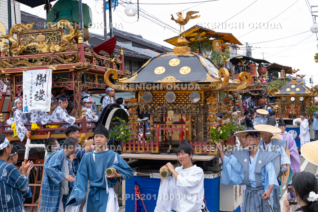 新潟県 村上大祭 本祭り 神輿渡御
