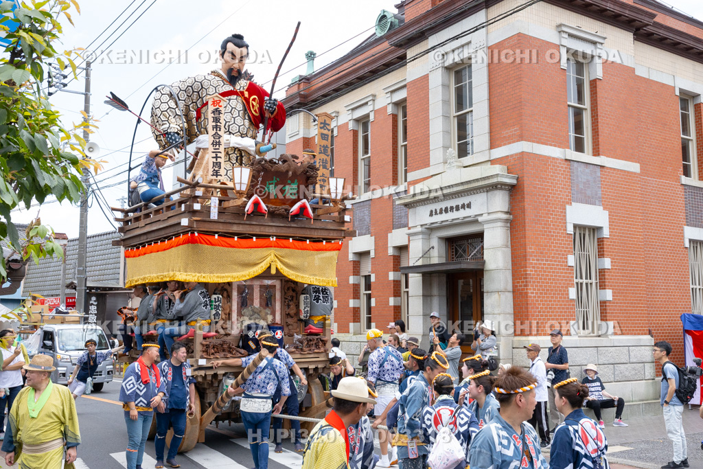 千葉県 佐原の大祭 夏祭り 曳き廻し(上仲町)