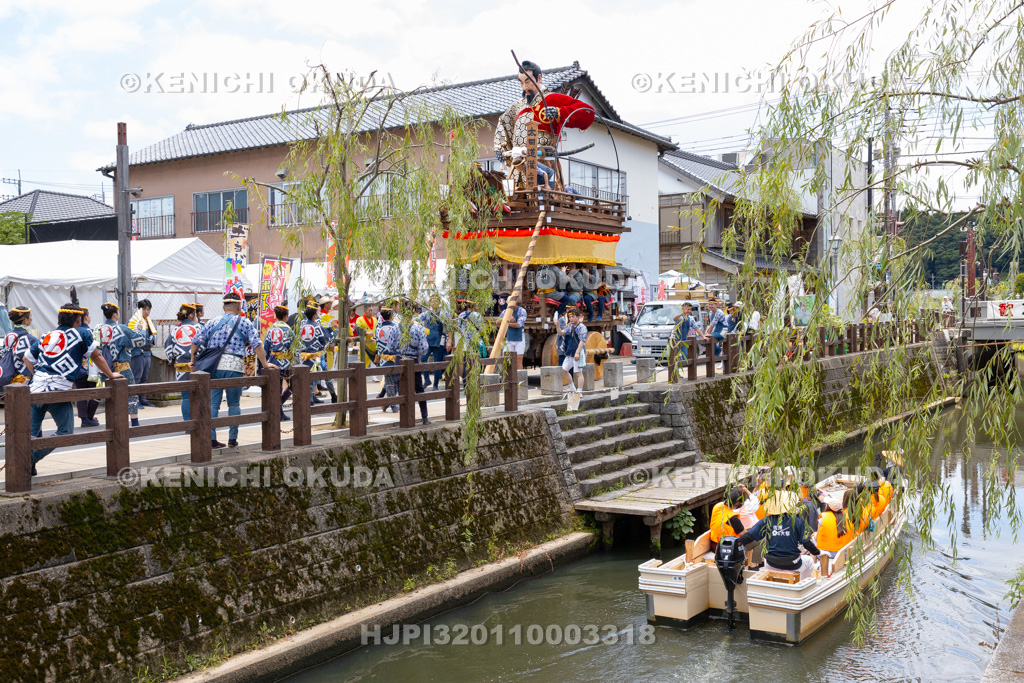 千葉県 佐原の大祭 夏祭り 曳き廻し(上仲町)