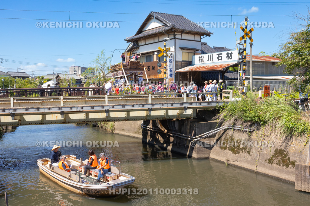 千葉県 佐原の大祭 夏祭り 曳き廻し(本川岸)