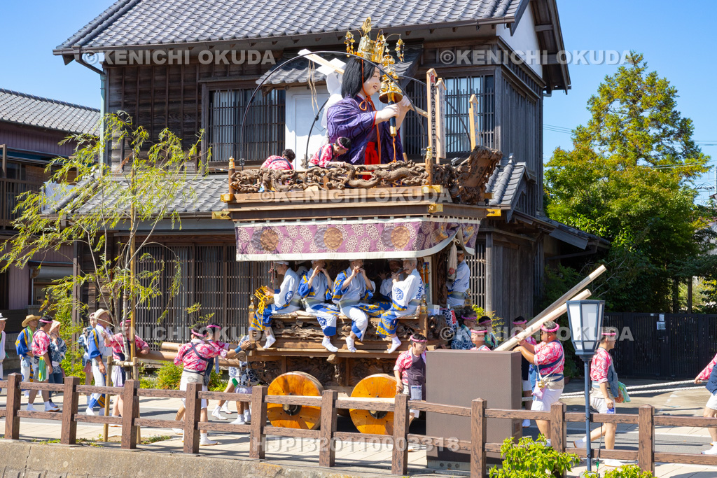 千葉県 佐原の大祭 夏祭り 曳き廻し(本川岸)