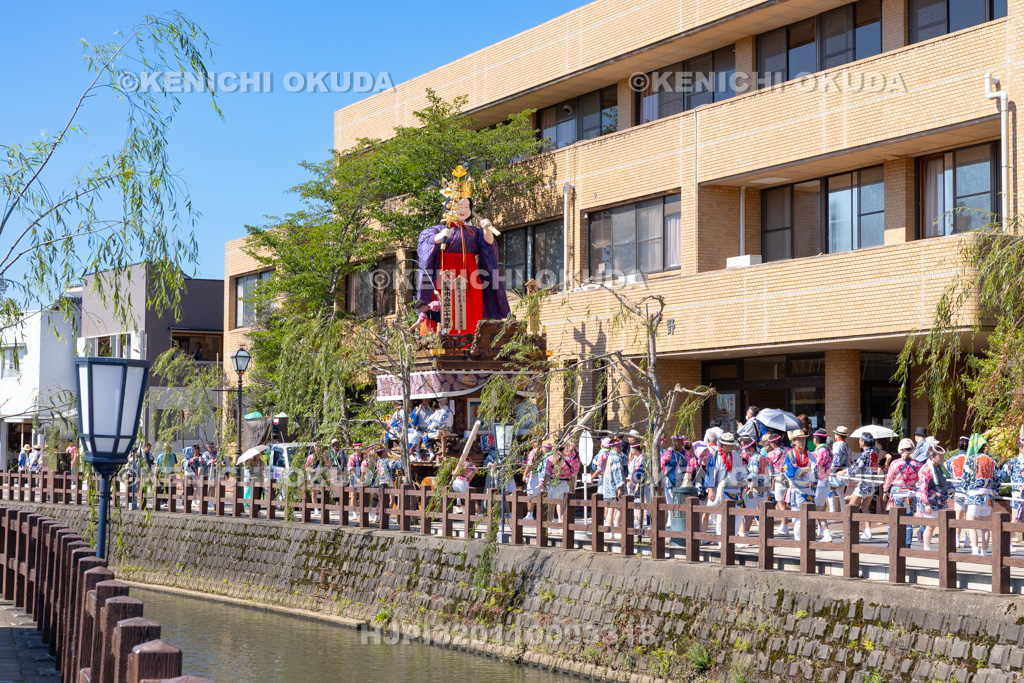 千葉県 佐原の大祭 夏祭り 曳き廻し(本川岸)