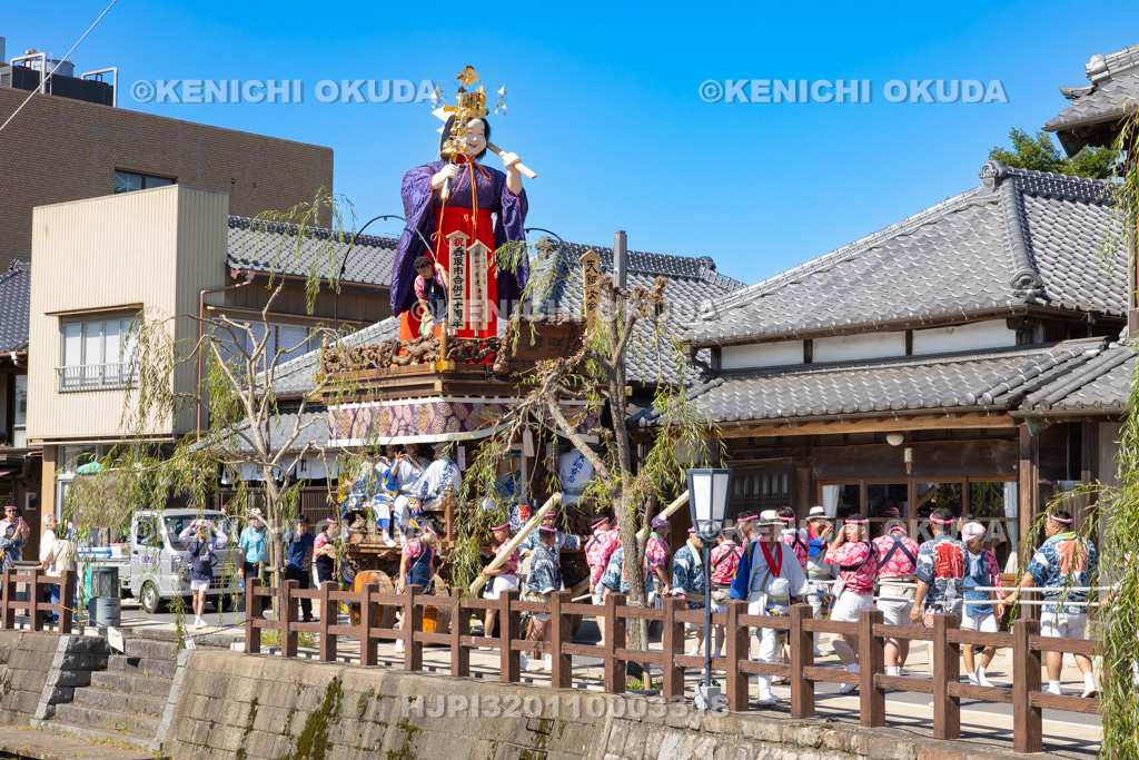 千葉県 佐原の大祭 夏祭り 曳き廻し(本川岸)
