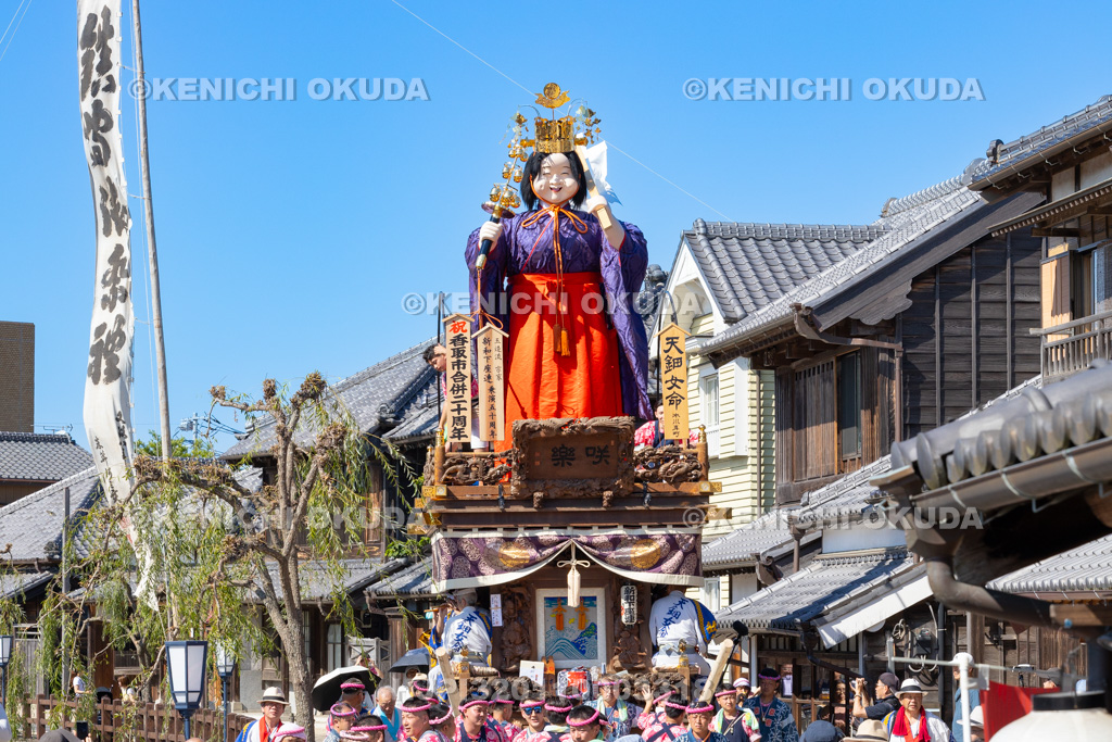 千葉県 佐原の大祭 夏祭り 曳き廻し(本川岸)