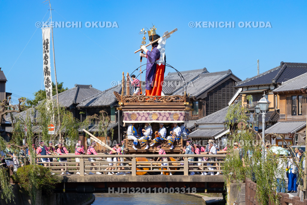 千葉県 佐原の大祭 夏祭り 曳き廻し(本川岸)