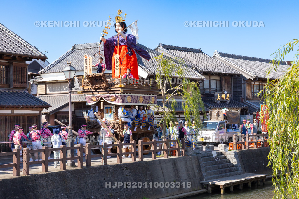 千葉県 佐原の大祭 夏祭り 曳き廻し(本川岸)