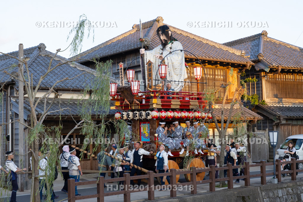 千葉県 佐原の大祭 夏祭り 曳き廻し(田宿)