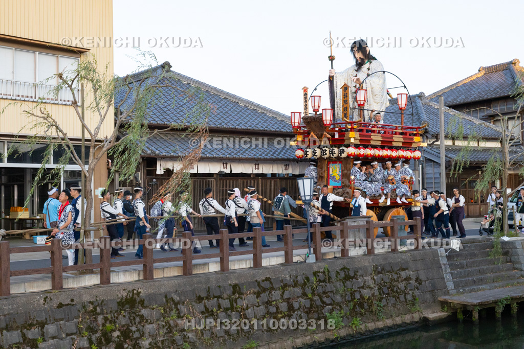 千葉県 佐原の大祭 夏祭り 曳き廻し(田宿)