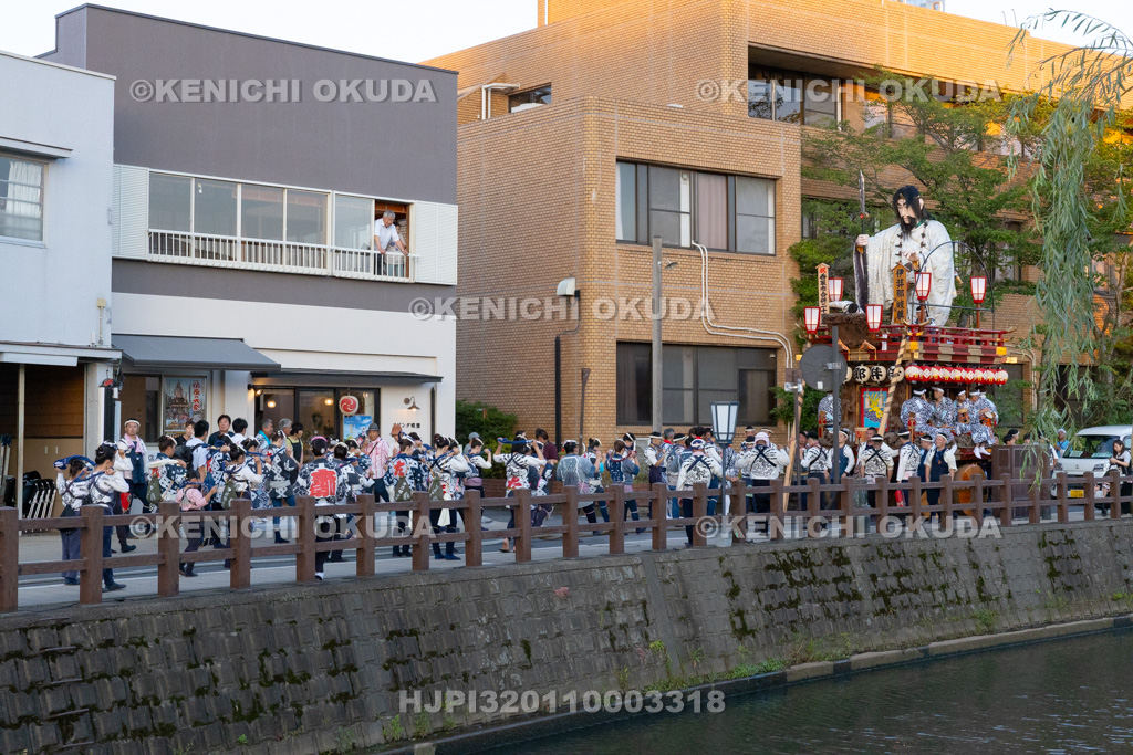 千葉県 佐原の大祭 夏祭り 曳き廻し(田宿)