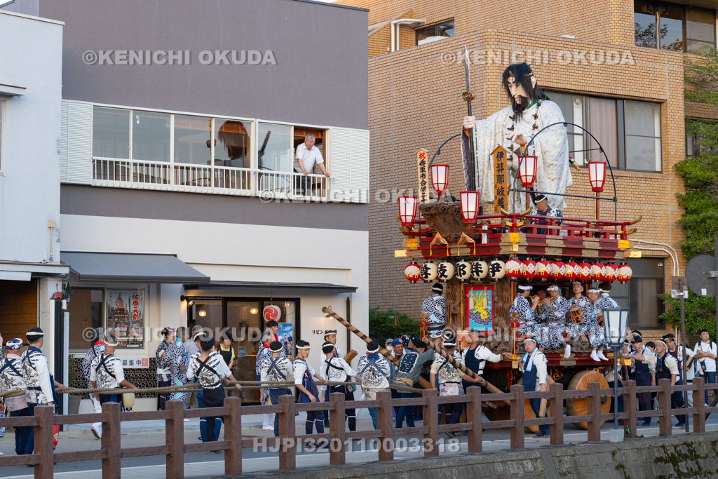 千葉県 佐原の大祭 夏祭り 曳き廻し(田宿)
