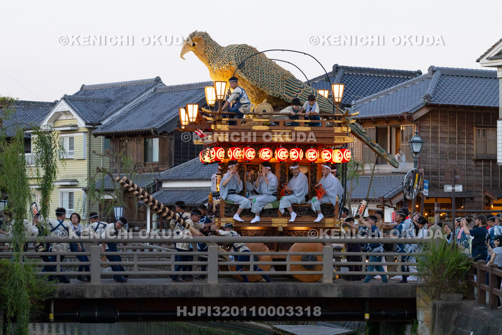 千葉県 佐原の大祭 夏祭り 曳き廻し(仁井宿)