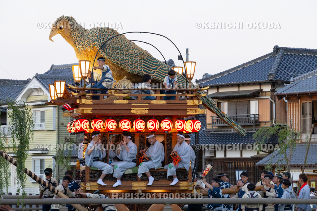 千葉県 佐原の大祭 夏祭り 曳き廻し(仁井宿)