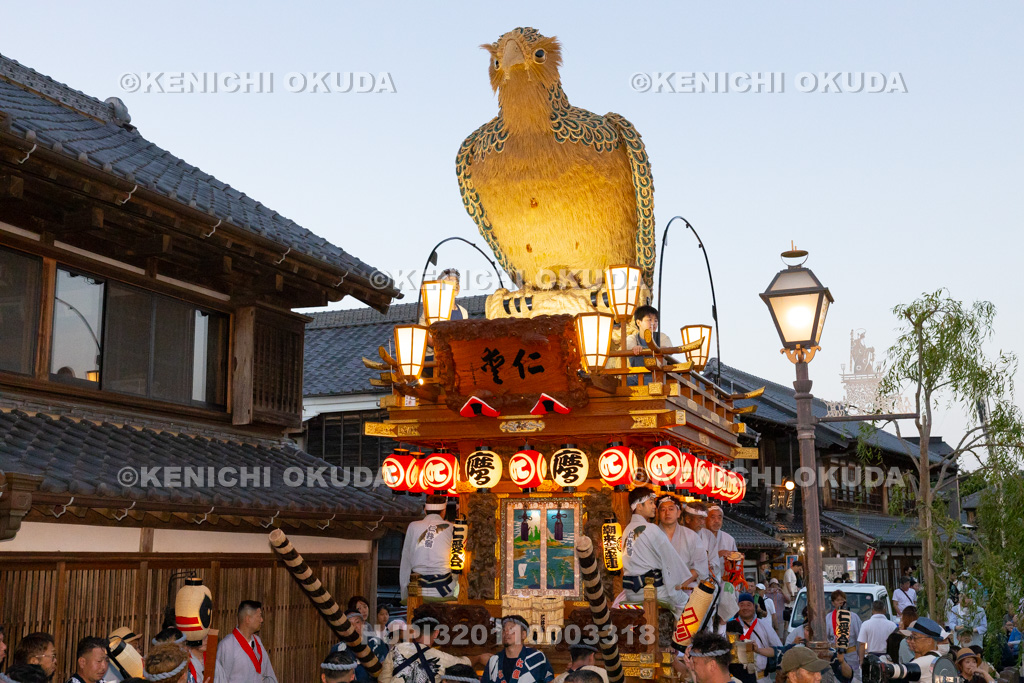 千葉県 佐原の大祭 夏祭り 曳き廻し(仁井宿)