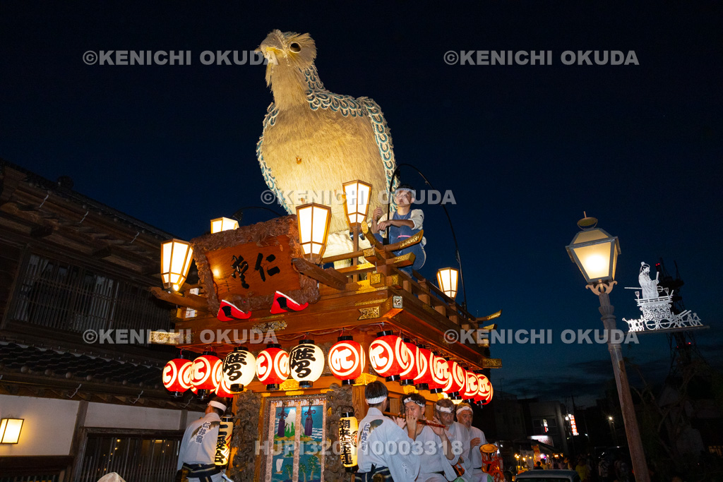 千葉県 佐原の大祭 夏祭り 曳き廻し(仁井宿)