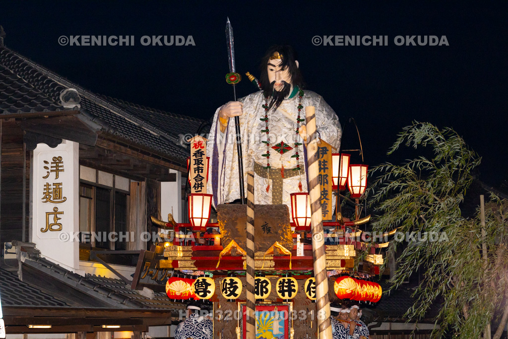 千葉県　佐原の大祭　夏祭り　山車（田宿）