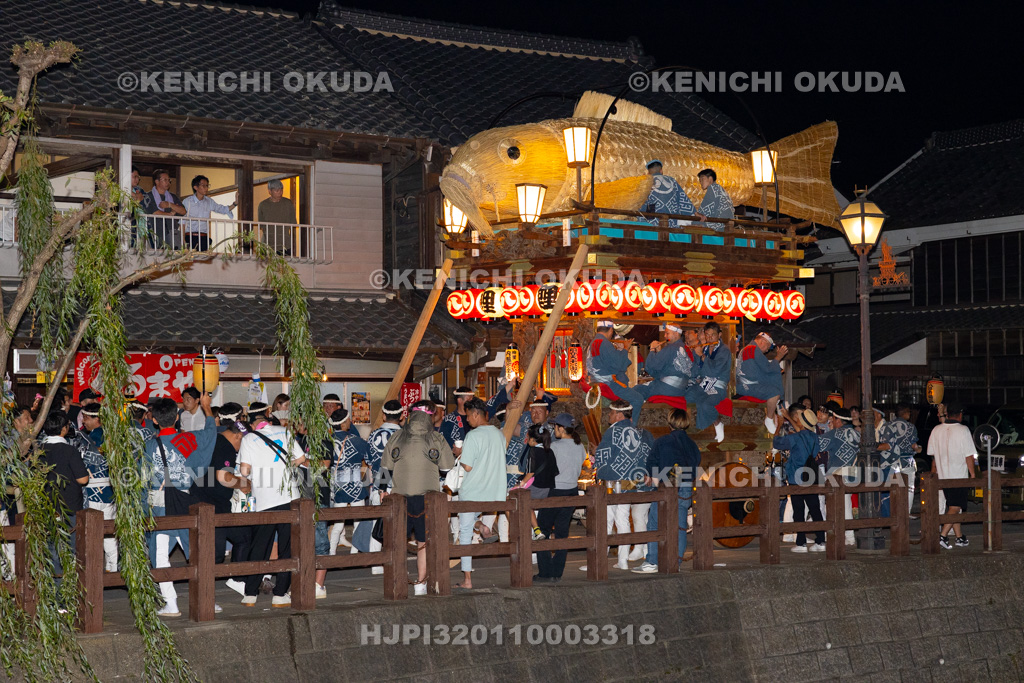 千葉県 佐原の大祭 夏祭り 曳き廻し(八日市場)