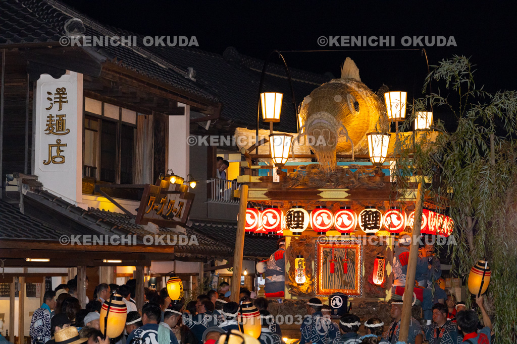 千葉県 佐原の大祭 夏祭り 曳き廻し(八日市場)
