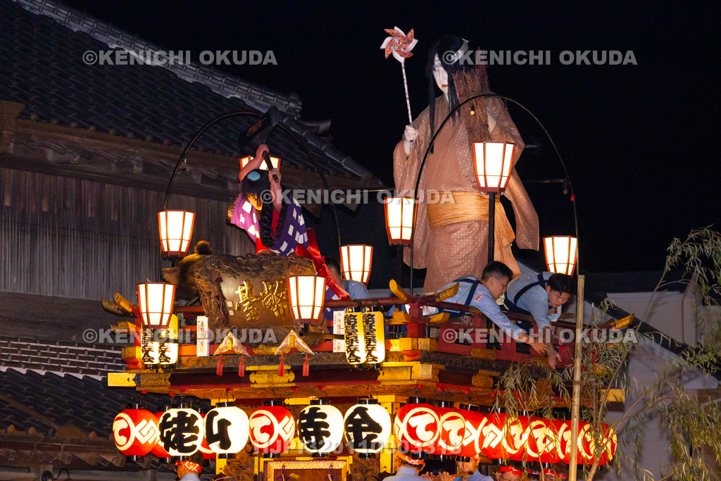千葉県 佐原の大祭 夏祭り 山車(寺宿)