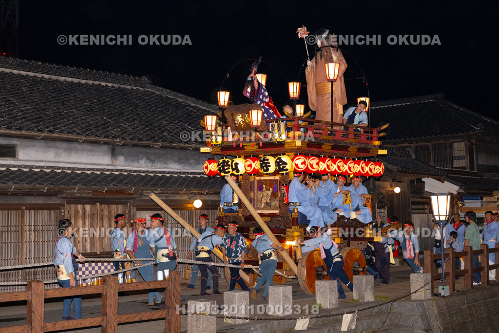 千葉県 佐原の大祭 夏祭り 曳き廻し(寺宿)