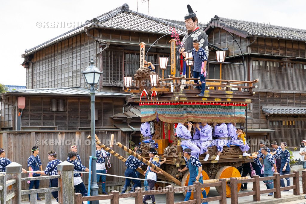 千葉県 佐原の大祭 夏祭り 曳き廻し(下仲町)