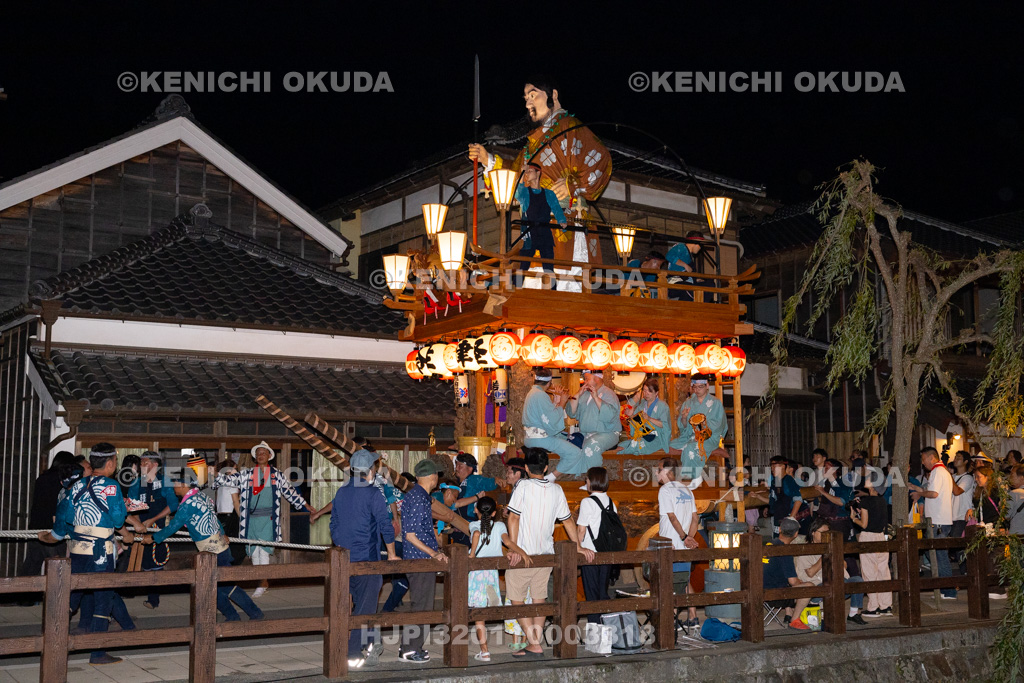 千葉県 佐原の大祭 夏祭り 曳き廻し(荒久)
