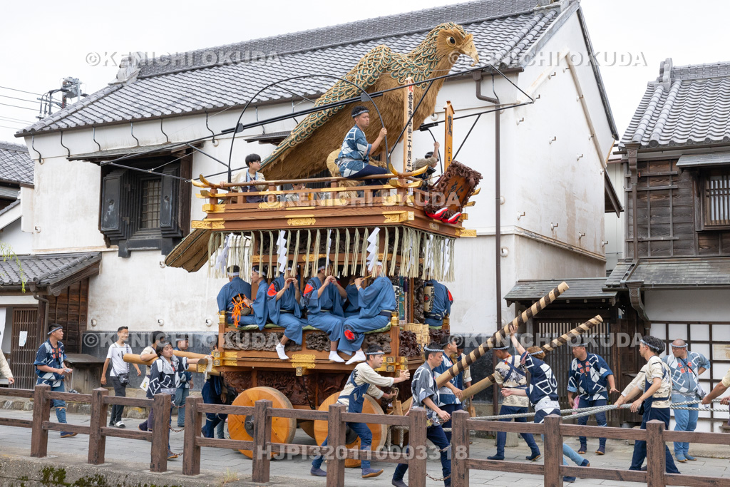 千葉県 佐原の大祭 夏祭り 曳き廻し(仁井宿)